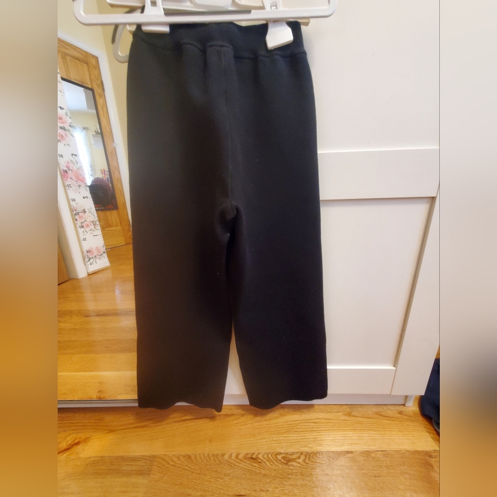 Black Sweatpants with Rhinestone Logo - Picture 3 of 3